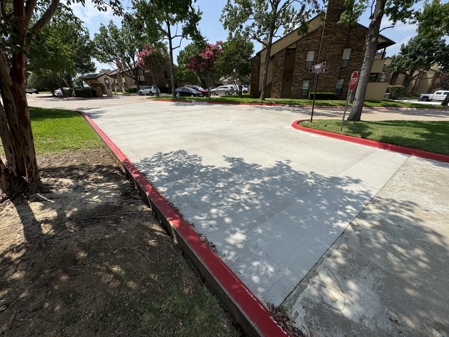 Poured to spec, documented to match by Lucky’s Concrete in Corpus Christi